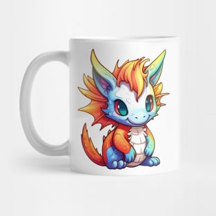 Kawaii Dragon Drawing Mug